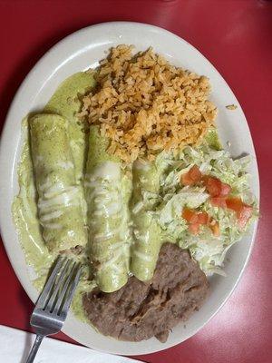 Enchiladas Poblanas