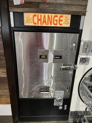 Change machine