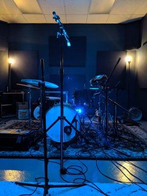 There's no such thing as 'too many mics' on the drums.