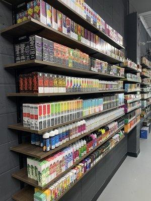 Vape juice wall