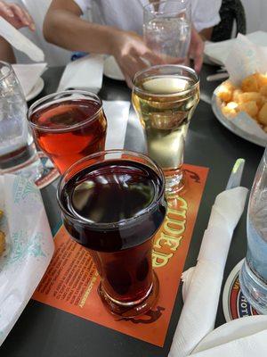 Cider flight