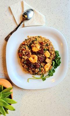 Shrimp & Vietnamese Sausage fried rice