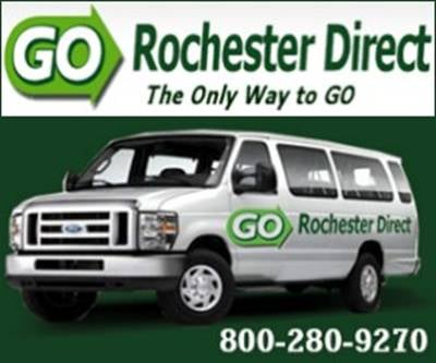 Go Rochester Direct services the MSP Airport and Mall of America from Rochester!