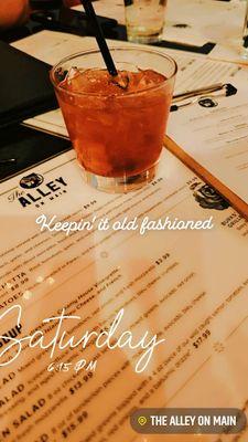 Old fashioned