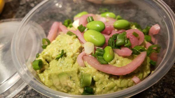 Blinged Out Guacamole ($7.50). Vegan by default. Not bad, but nothing special.