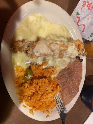 Chile Relleno Plate