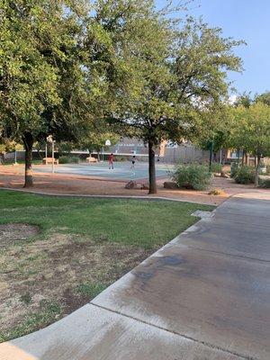 Basketball court