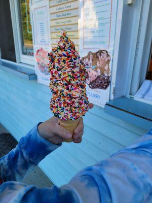 Soft Serve with Sprinkles