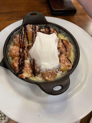 Duchess donut Bread Pudding