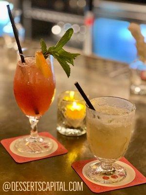 Delicious cocktails