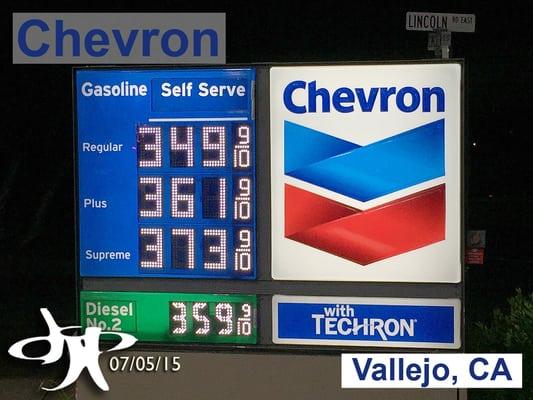 Gas prices (07/05/15)