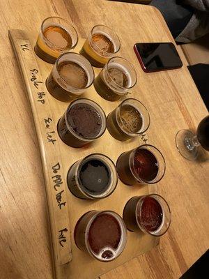 Beer flight