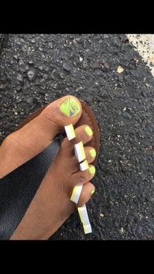 Free-style toe design