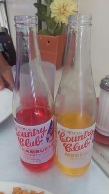 Country Club Soda: Frambuesa / Raspberry & Merengue / Cola