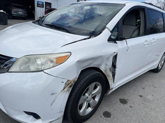 Toyota Sienna  repairs