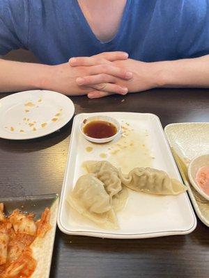 Steamed dumplings