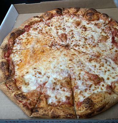 18-inch cheese pizza