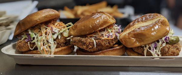 Our top-selling Wynwood Korean Fried Chicken Sandwich