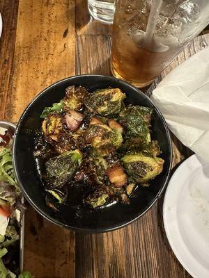 Fried Brussel Sprouts.