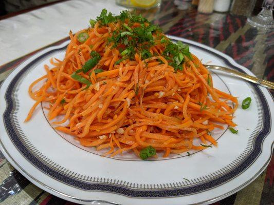 Large carrot salad