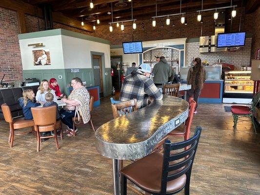 Dining area.