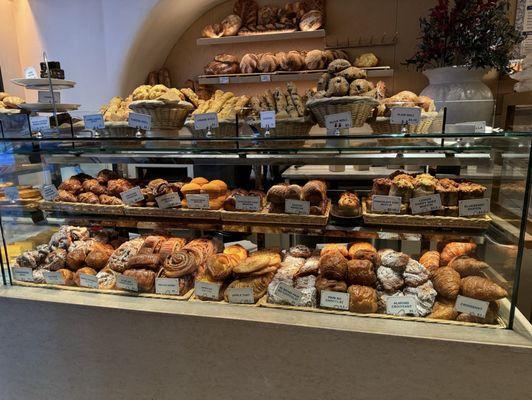 Pastries selection