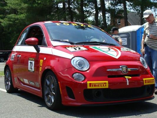 FIAT Street Team participated with us in the carshow whith some great displays of tuned up Abarths