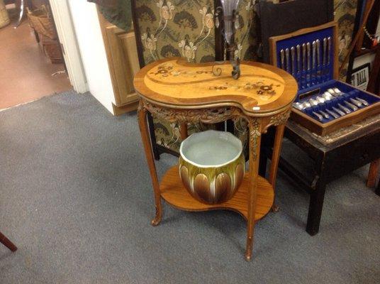 Beautiful inlay table-just in.