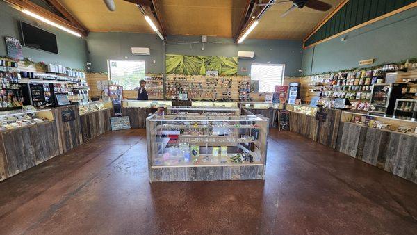 Interior of our Green Lady Marijuana Lynnwood location