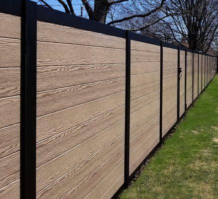 Aluminum Framed Wood Grain Vinyl. Sequoia Series