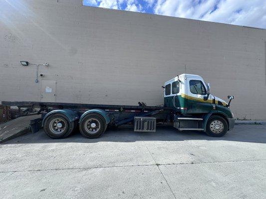 Bay Area Dumpsters truck