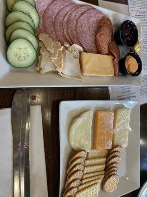 Signature cheese board