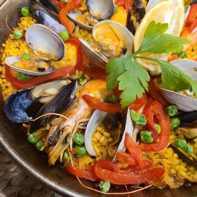 Mixed Seafood Paella, Seafood from Ranch 99