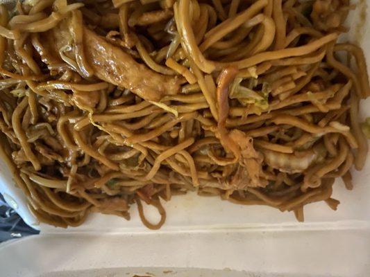 Small Lo Mein. Steaming hot & delicious!