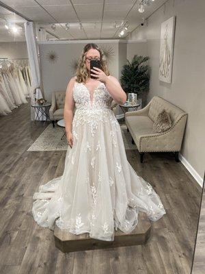 This was my runner-up dress!