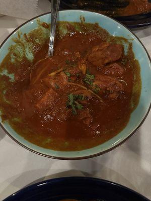 The chicken vindaloo was really authentic goan style. It was spicy but really flavorful