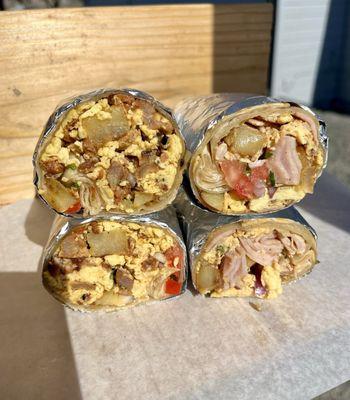 Breakfast burritos