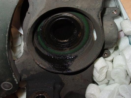 wheel bearing before