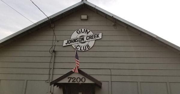 Johnson Creek Gun Club Front