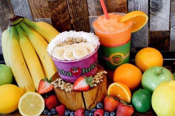 Bowls, Smoothies and more!  Yummy.