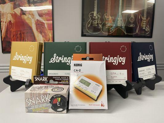 We're a dealer for Stringjoy! strings!