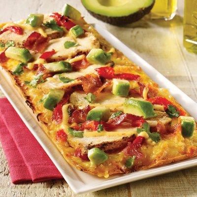 Schlotzsky's California Chicken Avocado Flatbread pizza is to die for!