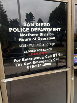 San Diego Police Northern Division