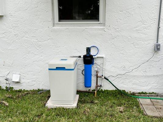 Waterlux Compact Water filtration and Softening System