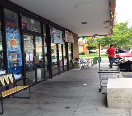 Is it a laundromat or a convenience store? Hard to tell from the exterior...