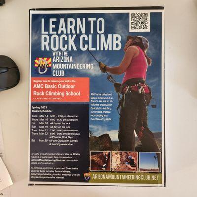 Mountaineering classes