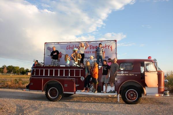 The Children's Dentistry Fire Truck. Where in Nampa have you seen it parked lately?