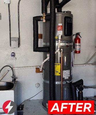 plumbing service/water heater installation