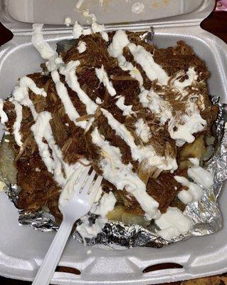 Loaded baked potato...