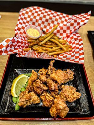 Nori Shio Fries and Karaage